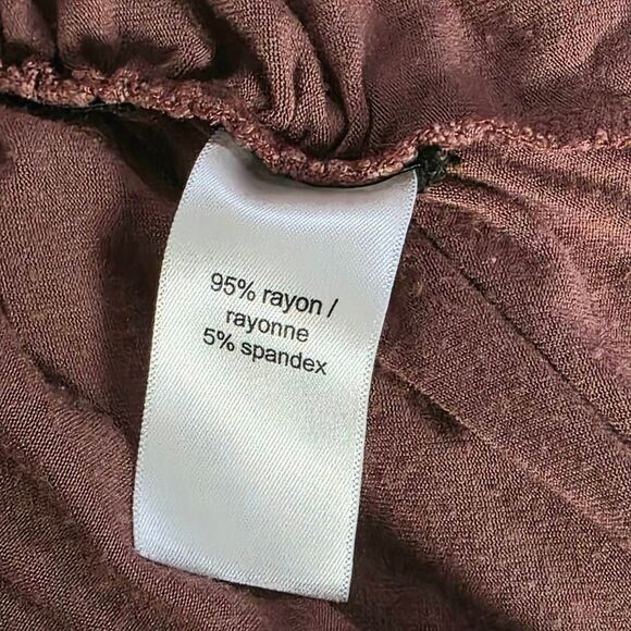 Maurices Sleeveless Scoop Neck Tunic Tank Brown XL - Picture 5 of 6